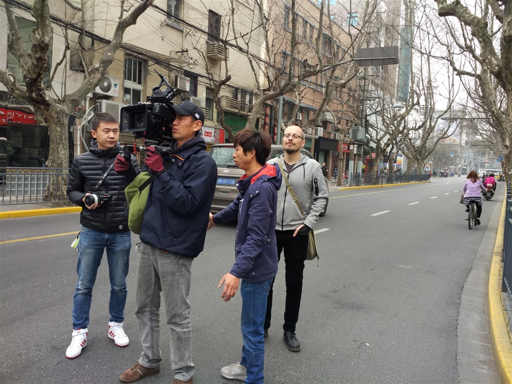 Filming in Shenzhen